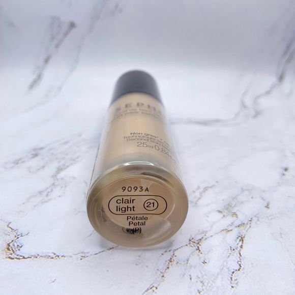 ✨NEW✨SEPHORA COLLECTION 10h Wear Perfection Foundation - CLAIR LIGHT 21 - 25ml - Picture 2 of 7